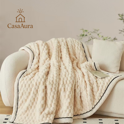 CasaAura™ Solura Plaid | Ultiem Zachte & Warme Luxe Plaid voor Bank of Bed
